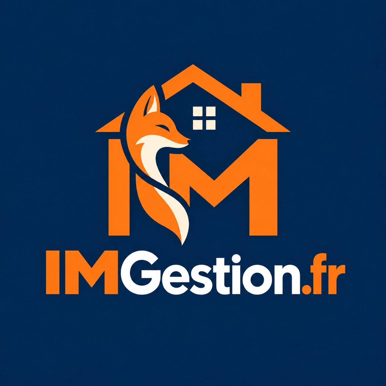 Logo IMGestion.fr : un renard devant une maison